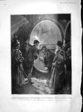Old Antique Print 1902 Greek Monastery Podrome Wine Vault Cecil Rookwood 20th