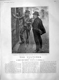 Old Antique Print 1902 Football Cup Crystal Palace Lacrosse Toronto Sport 20th