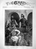 Original Old Antique Print 1902 Native Cavalry Officer Transvaal India F 20th