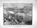 Old Antique Print 1902 Tommy Half Holiday Veldt Fishing Netting Pool Fish 20th