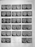 Original Old Antique Print 1902 Coronation Medals Queen King Rodin Morgan Hicks
