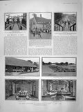 Old Antique Print 1902 Boer Prisoner Ahmedabad Hospital India Fair Corby 20th