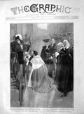 Original Old Antique Print 1902 Thanksgiving King City Homage Paul'S Cathedral