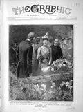 Original Old Antique Print 1902 Queen Coronation Earl Northbrook Osborn 20th