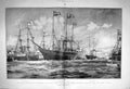 Old Antique Print 1902 Spithead Ships Victoria Albert Osborne Sovereign 20th