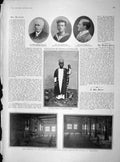 Original Old Antique Print 1902 Westminster Abbey Uganda Pusey Cust Jerusalem