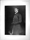 Original Old Antique Print 1902 Portrait Phil May Shannon Royal Academy 20th
