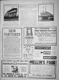 Old Antique Print 1902 Bows President Ship Stern American Warship Mellins 20th