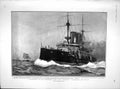 Old Antique Print 1902 Battle Ship Montagu Funeral Zola Rue De Bruxelles 20th