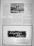 Old Antique Print 1902 European Cremation Siam Funeral Pyre Peter Gowan 20th
