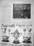 Old Antique Print 1902 Tuberculosis Berlin Hillier Heron Brouardel Leyden 20th