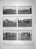 Original Old Antique Print 1902 Transvaal Pietersburg Tennyson Bridge New York