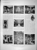 Old Antique Print 1902 Duke Argyll Inveraray Castle Hell'S Glen Campbell 20th