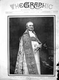 Original Old Antique Print 1903 Portrait Frederick Temple Archbishop Canterbury