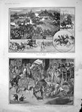 Old Antique Print 1903 Buffalo Bill Olympia Dick Whittington Hippodrome 20th
