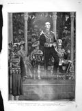 Old Antique Print 1903 Durbar Delhi Viceroy Baluchistan Jama Masjid Chief 20th