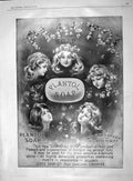 Old Antique Print 1903 Advertisement Plantol Soap Lever Brothers Sunlight 20th