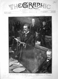 Original Old Antique Print 1903 Guards Scandal House Commons Brodrick Balfour