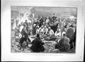 Original Old Antique Print 1903 Samaritans Holy Mountain Gerizim Neve Gladstone