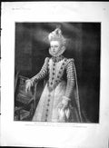 Original Old Antique Print 1903 Portrait Infanta Isabella Daughter Philip Ii
