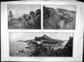Original Old Antique Print 1903 Corniche Road Notre Dame Roux America Shamrock