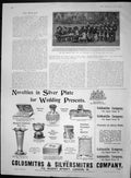 Original Old Antique Print 1903 New Zealand Music Band Union Jack Club Gsmith