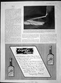 Old Antique Print 1903 Train Headlight Railway Cigarette Warings Michelin 20th
