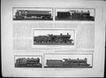 Old Antique Print 1903 Locomotives British Railways Engine Train Decapod 20th