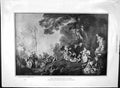 Original Old Antique Print 1903 Departure Cythera Men Ladies Maypole 20th