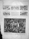 Old Antique Print 1903 Lord Rosebery Princess Wales Diploma Agriculture 20th