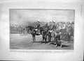 Original Old Antique Print 1903 Phoenix Park Ireland Siers Nelson Pillar School