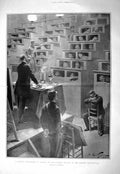 Old Antique Print 1903 Criminal Sanitorium France Fresnes Penitentiary 20th