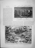 Old Antique Print 1903 Army Wiltshire Pilcher Andrade Royal Scots Surrey 20th