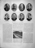 Old Antique Print 1903 Mountain Railway Balcarres Lee Salisbury Bulgaria 20th