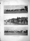 Original Old Antique Print 1903 Russian Army Royal Carriage Tsar Tsaritsa Siers
