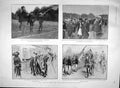 Old Antique Print 1903 King Italy Paris Louvre Loubet Bluejackets Ships 20th