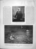 Old Antique Print 1903 Carnegie Philanthropist George Hannibal Beresford 20th