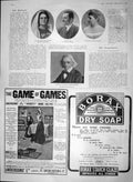 Original Old Antique Print 1903 Professor Theodor Mommsen Tucker Tisza Spencer