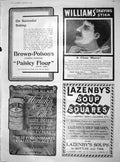 Old Antique Print 1904 Brown Polson Flour Williams Lazenby Soup Horlicks 20th