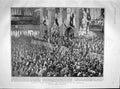 Original Old Antique Print 1904 Chamberlain Guildhall Cloud Effects Switzerland