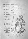 Old Antique Print 1904 Advertisement Sunlight Soap Lever Brothers Ref.5 20th