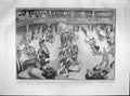 Old Antique Print 1904 Queen Ice Skating Fete Palace Douglas Inglis Ward 20th
