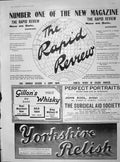 Original Old Antique Print 1904 Yorkshire Relish Gillon'S Whisky Rapid Review