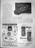 Old Antique Print 1904 Story Witches Tam Auld Brig Doon Frys Cocoa Milk 20th