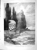 Original Old Antique Print 1904 Advertisement Odol Chemical Works Mouth Teeth