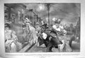 Original Old Antique Print 1904 Railway Train Monte Carlo France Transport
