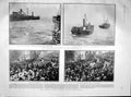 Old Antique Print 1904 Submarine A1 War Mansergh Isle Man Gordon-Bennett 20th