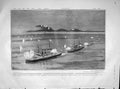 Original Old Antique Print 1904 Navy War Ships Port Arthur Petropavlovsk Diana