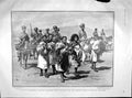 Old Antique Print 1904 Tibetan Prisoners British War Camp Burdett Hanover 20th