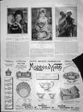 Old Antique Print Damaged 1904 Geisha Girl Tea Pot Jinricksha Man Mappin 20th